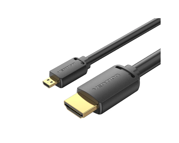 კაბელი Vention AGIBG 4K/60Hz Micro HDMI to HDMI Cable 1.5m Black