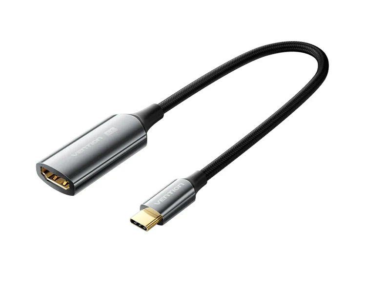 ადაპტერი Vention CREBC 4K/60Hz USB Type-C to HDMI Converter 0.25m Black