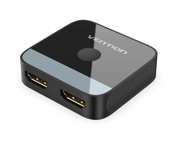 სპლიტერი Vention AKOB0 4K/60Hz 2xHDMI Splitter Black
