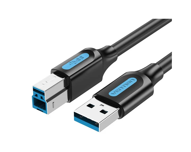 კაბელი Vention COOBH USB 3.0 Printer Cable 2m Black