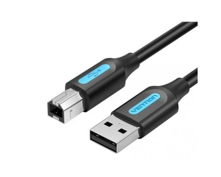 კაბელი Vention COQBI USB 2.0 Printer Cable 3m Black