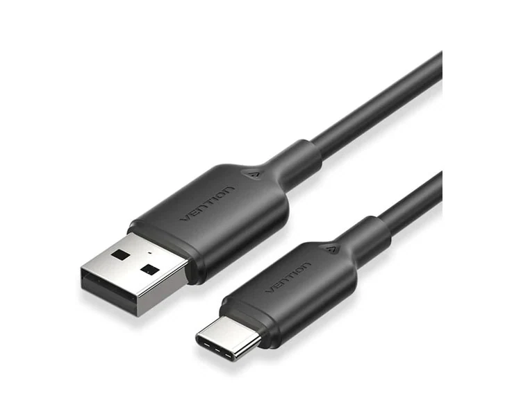 კაბელი Vention CTQBH USB 2.0 to USB Type-C Cable 2m Black