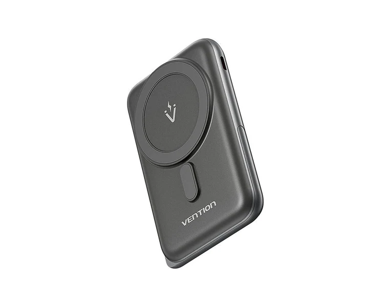 პორტატული დამტენი Vention FHNB0 10.000mAh Magnetic Wireless Power Bank 20W Black