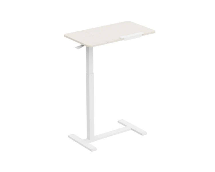 გვერდითი მაგიდა Vertex VX-ST-7140MW Height Adjustable Side Table Matte White/White Oak