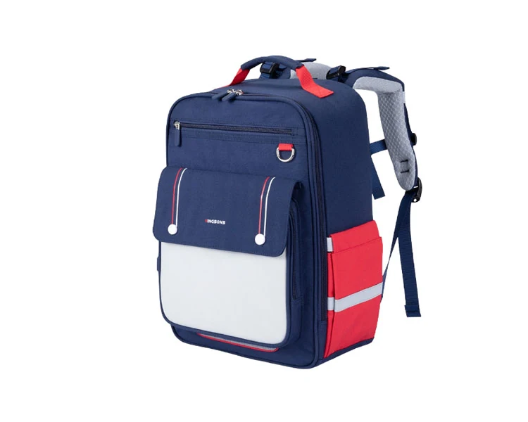 ზურგჩანთა kingsons 15.6" Primary School Backpack Dark Blue - KS251306