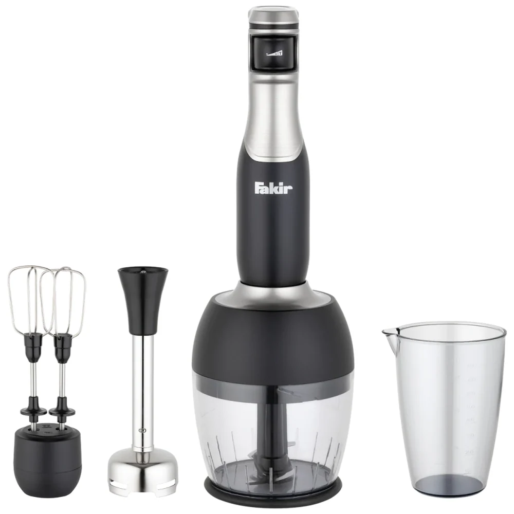 ბლენდერი Fakir SPEED LUCCA black&silver BLENDER SET
