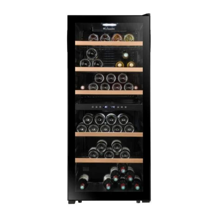 ღვინის მაცივარი La Sommeliere LS102DZBLACK