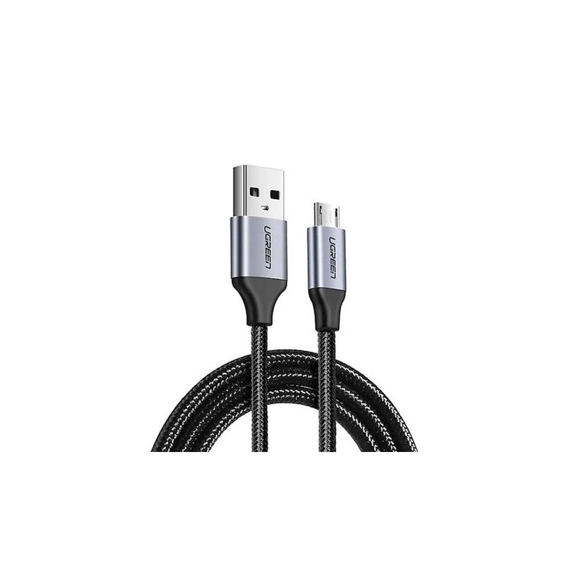 კაბელი UGREEN US290 (60147)USB 2.0 A to Micro USB 1.5m Black