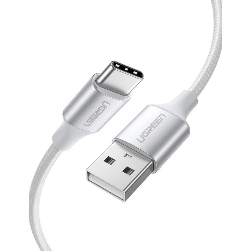 კაბელი UGREEN US288 60131 USB-A 2.0 to 1m White