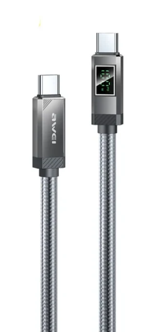 კაბელი AWEI CL-176C 100W type-c to type-c/22729