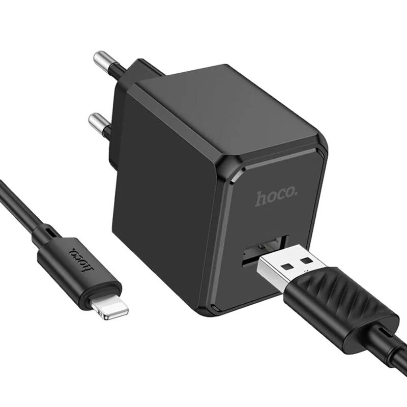 დამტენი HOCO CS11A Charger Black
