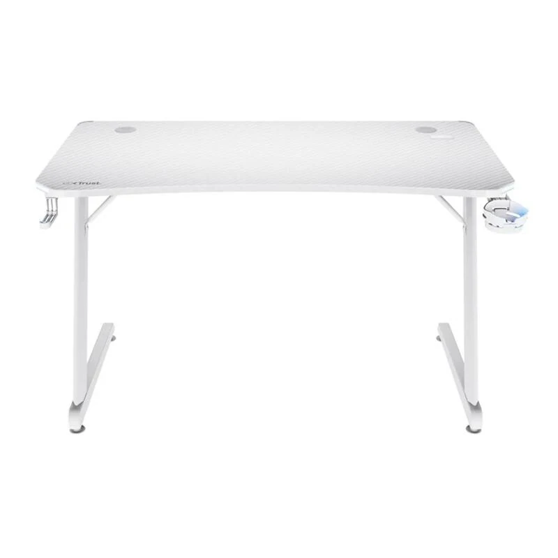 გეიმინგ მაგიდა Trust GXT709W LUMINUS RGB DESK WHITE/25328