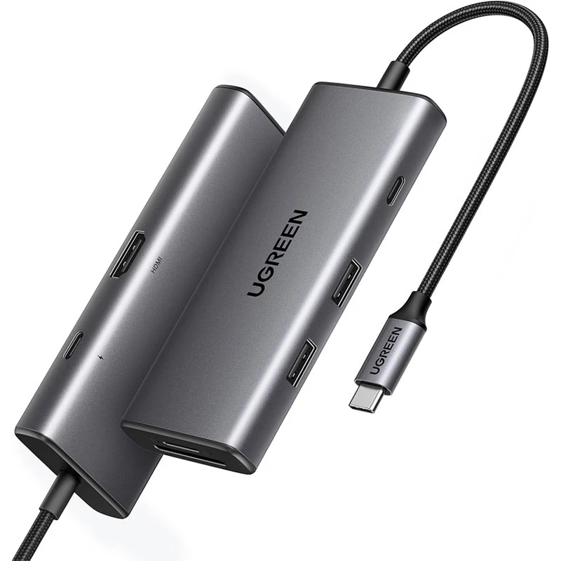გადამყვანი UGREEN CM498 Dark Grey/15531