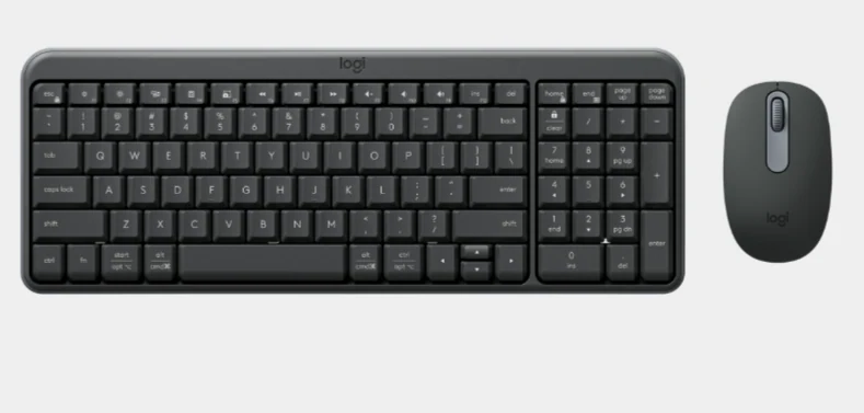 კლავიატურა Logitech MK250 Compact Combo-GRAPHITE/L920-013853