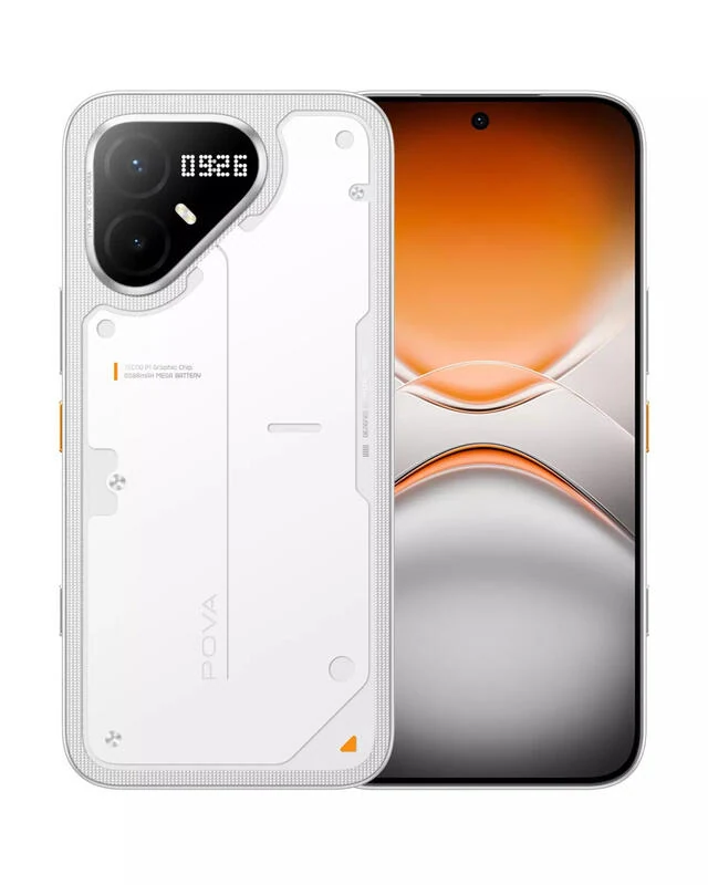 მობილური ტელეფონი Tecno Pova 8 5G 8GB/128GB Arc White