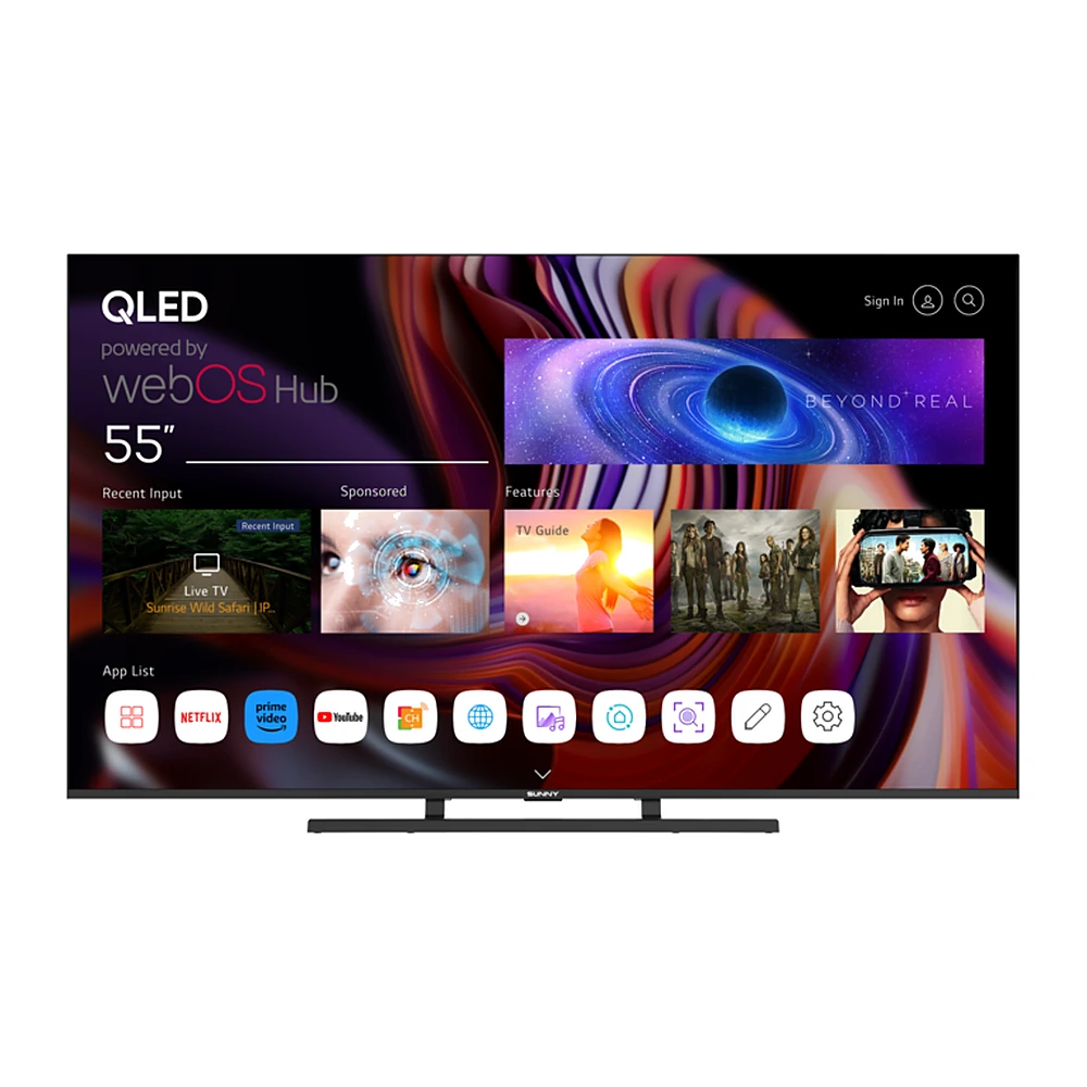 ტელევიზორი Sunny SUNNY 55'' (SN55QDU252) QLED WebOS TV