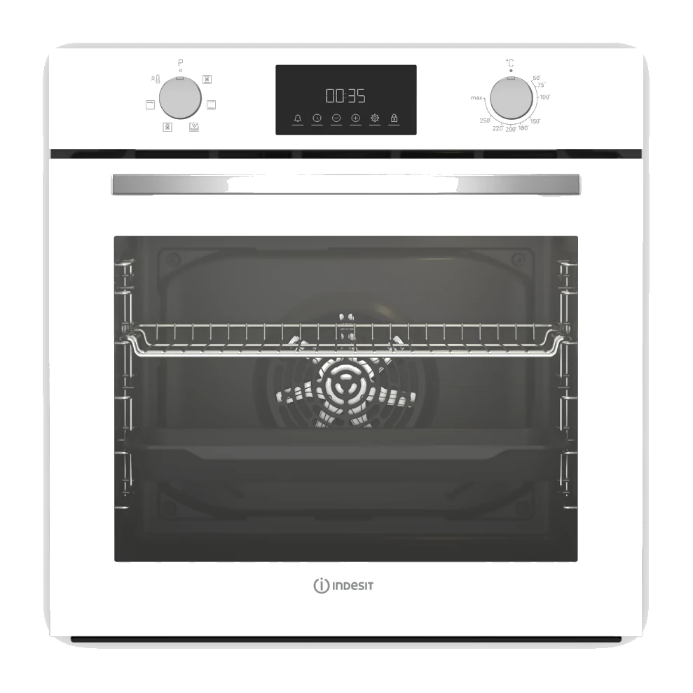 ჩასაშენებელი ღუმელი Indesit IFE 3644 WH