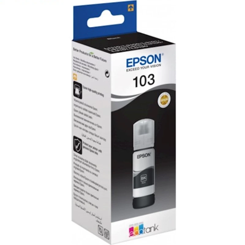 კარტრიჯი Epson 103 EcoTank Black ink (L3200/L3250)