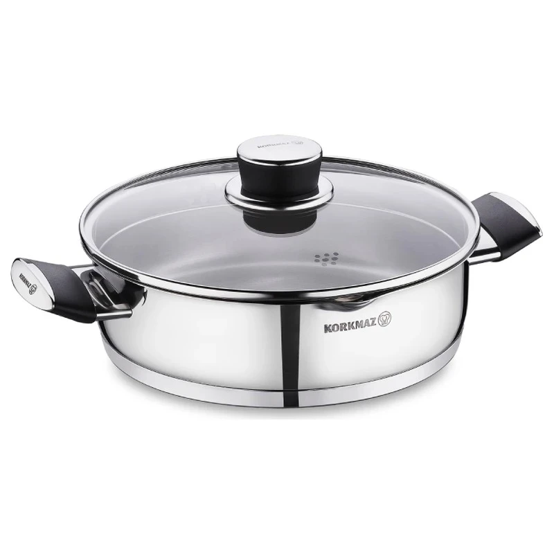 ქვაბი Korkmaz A2084 Deep Casserole 24x7cm 3.0l