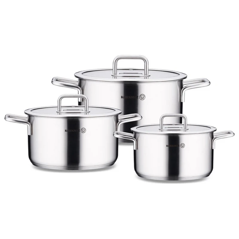 სამზარეულოს ჭურჭელი Korkmaz A2930 Stella 6 pcs Cookware Set