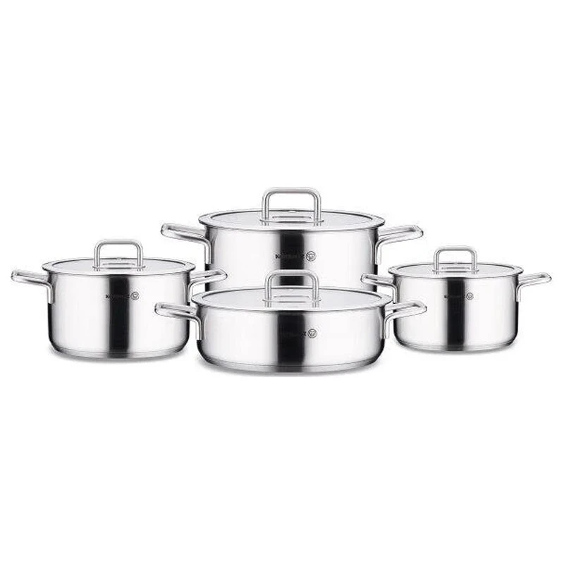 სამზარეულოს ჭურჭელი Korkmaz A2931 Stella 8 pcs Cookware Set