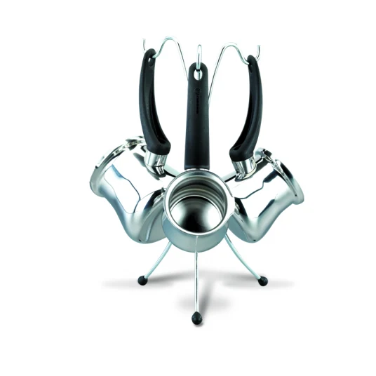 სამზარეულოს ჭურჭელი Korkmaz A1209 ORBIT Coffee Pot Set 3-4-5 cups