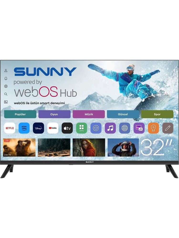 ტელევიზორი Sunny 32'' (SN32HMLN-W02S) WebOS