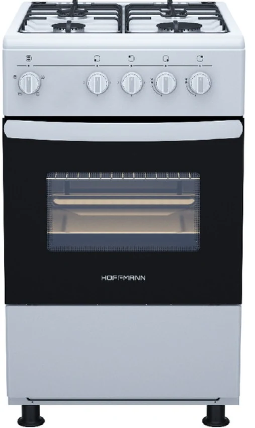 გაზქურა გაზის ღუმელით Hoffmann HG450W