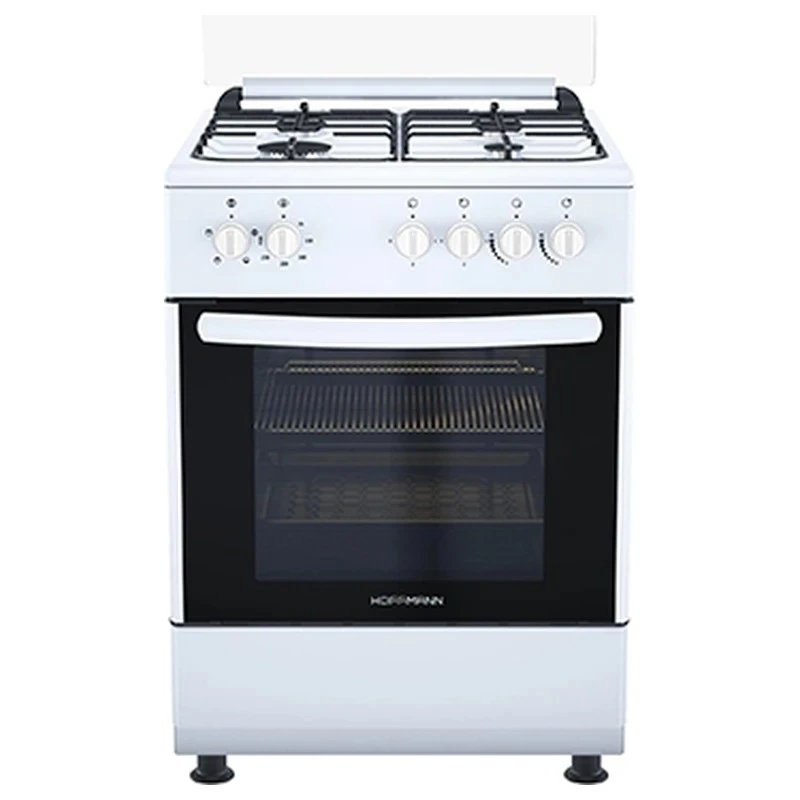 გაზქურა ელექტრო ღუმელით Hoffmann FF6403GAZW