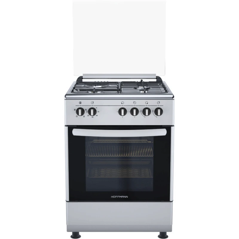 გაზქურა ელექტრო ღუმელით Hoffmann HG361X