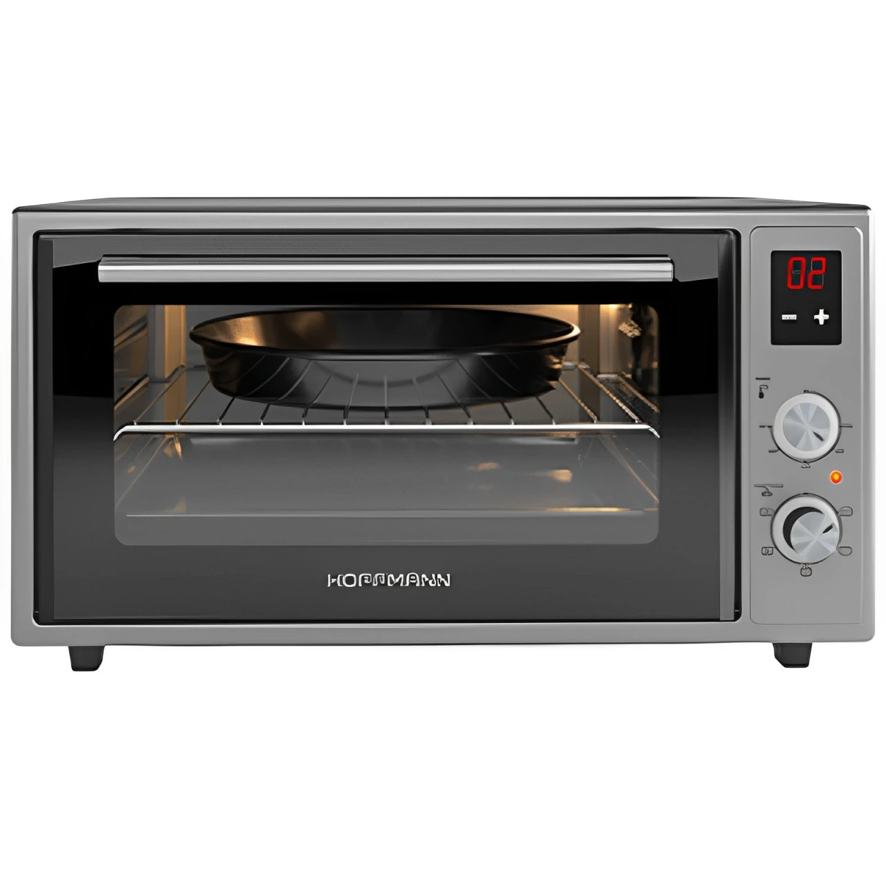 ელექტრო ღუმელი Hoffmann F4850DG SILVER