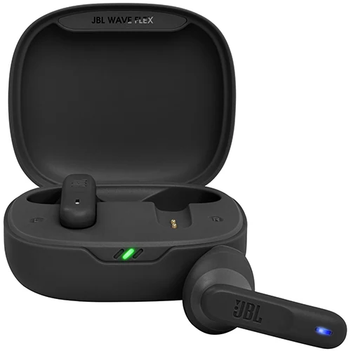 უსადენო ყურსასმენი JBL Wave Flex True Wireless Noise Cancelling Earbuds Black