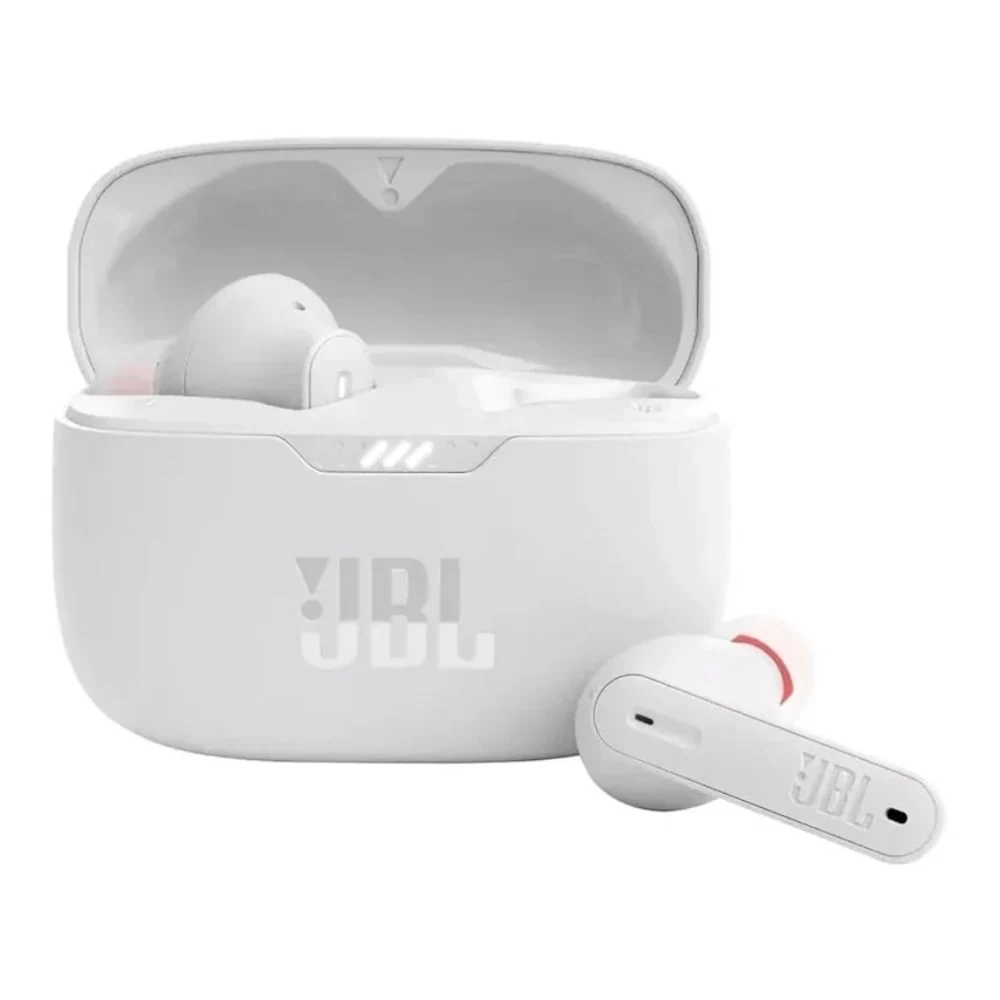 უსადენო ყურსასმენი JBL V200 TWS WHITE(JBLV200TWSWHTEU)