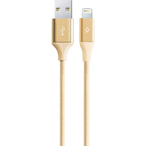 კაბელი Ttec Alumicable USB-A - Lightning Charge/Data Cable, 120CM, Gold 2DK16A