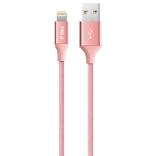 კაბელი Ttec Alumicable USB-A - Lightning Charge/Data Cable, 120CM, Gold 2DK16RA