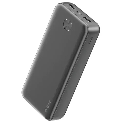 პორტატული დამტენი Ttec Recharger 20.000MAH Powerbank Black 2BB267S