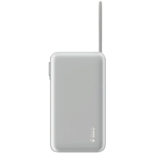 პორტატული დამტენი Ttec Recharger PRO LCD 20.000MAH PD 45W Powerbank Withretractable USB-C Cable 2BB277G