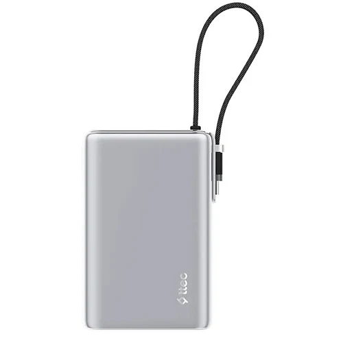 პორტატული დამტენი Ttec Recharger PRO MAX TFT 20.000MAH PD 65W Powerbank With BUILT-IN USB-C Cable 2BB273G