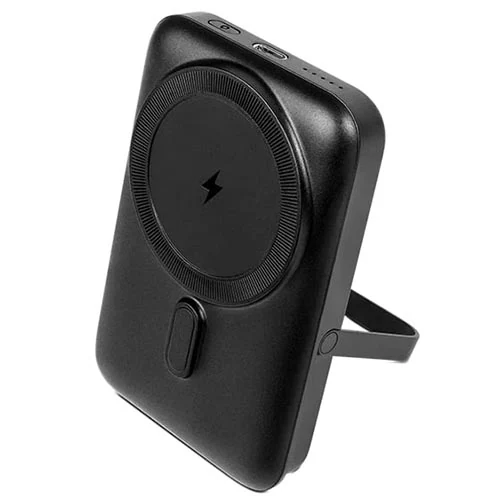 პორტატული დამტენი Ttec Recharger PRO M 10.000MAH Magsafe Compatible PD 20W Powerbank With Stand Black 2BB221S