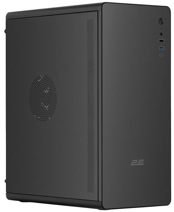 კომპიუტერის ქეისი 2E V500B-400 Case 400w PSU