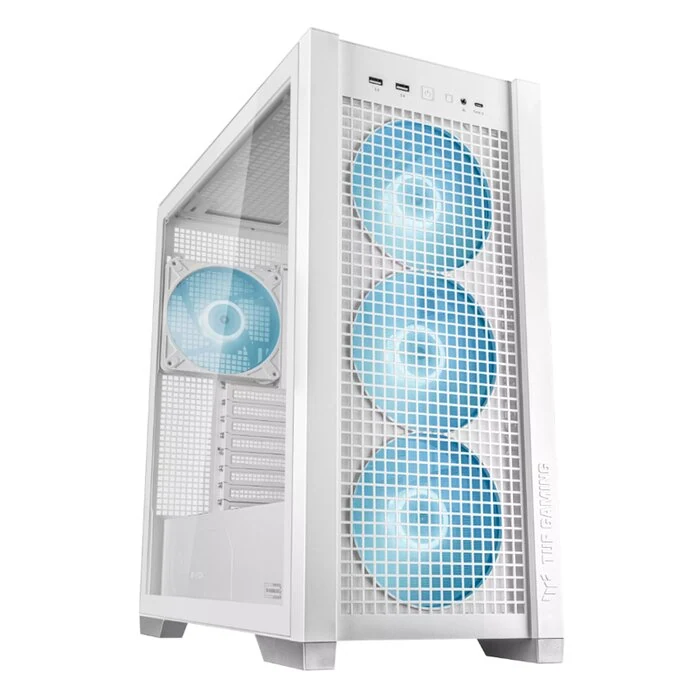 კომპიუტერის ქეისი Asus TUF Gaming GT302 ARGB White