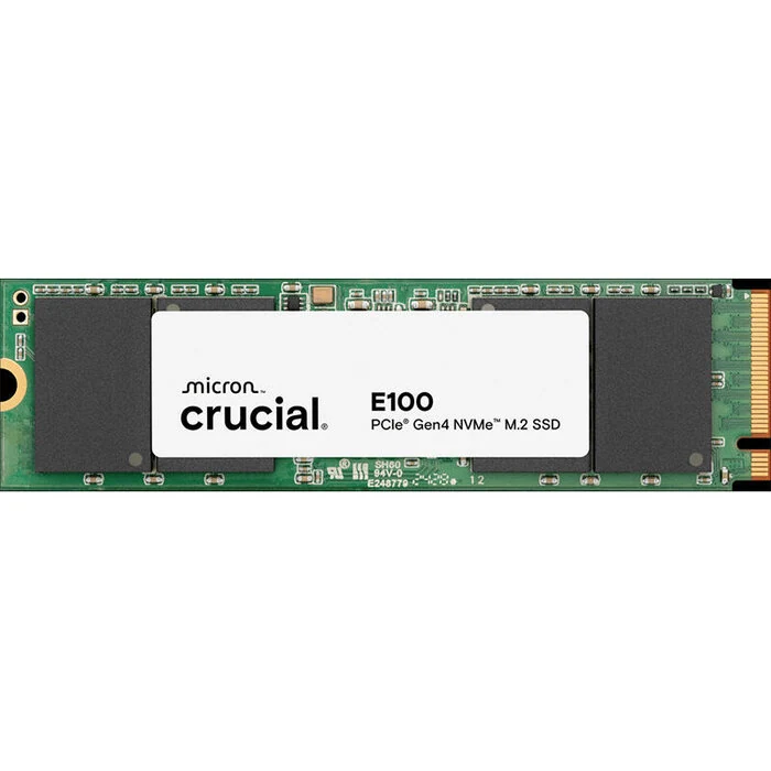 SSD დისკი SSD PCIE G4 M.2 NVME 1TB E100 CT1000E100SSD8 CRUCIAL