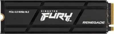 SSD დისკი Kingston Fury Renegade 2TB PCIe Gen 4.0 NVMe M.2 Internal Gaming SSD with Heat Sink