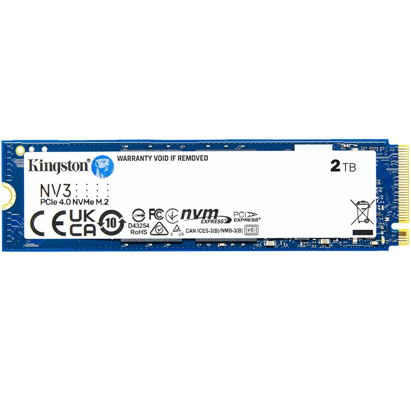 SSD დისკი Kingston SNV3S/2000G 2TB M.2 2280 Internal PCI Express NVMe