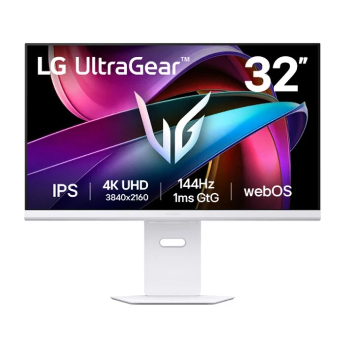 მონიტორი LG UltraGear Smart 31.5" 32G810SA-W 4K UHD (3840 x 2160) IPS 144Hz 1ms 400 cd/m² White