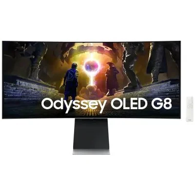 მონიტორი Samsung Odyssey OLED G8 LS34DG852SIXCI 34" Curved UWQHD 3440 x 1440 0.03ms 175Hz