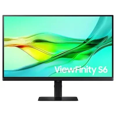 მონიტორი Samsung ViewFinity S6 LS27D604UAIXCI 27" QHD 2560 x 1440 IPS 5ms 100Hz Type-C