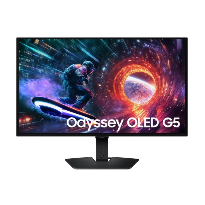 მონიტორი Samsung Odyssey G5 LS27FG502SIXCI 27" QHD 2560x1440 OLED 0.03ms 180Hz