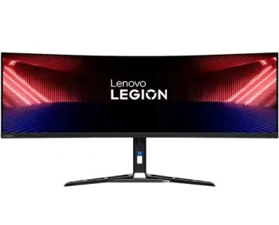 მონიტორი Lenovo Legion R45w-30 Curved 44.5" 5120x1440 VA 450 cd/m² 1ms 165Hz / 170Hz (Overclock) 3Wx2