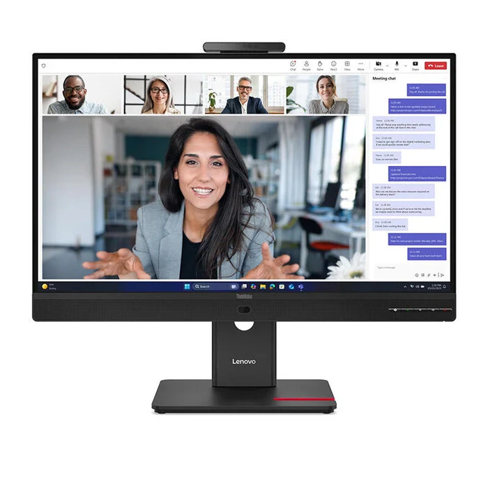 მონიტორი Lenovo ThinkVision T27QD-4v 27" 2560x1440, 350 cd/m² 120Hz, 4ms, Eclipse Black